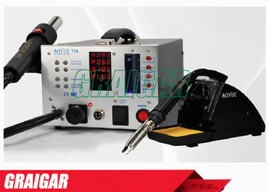 estação industrial AOYUE738 da solda da pistola pneumática quente de equipamento de soldadura 220V/do ferro de solda SMD