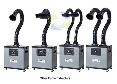 Extrator inteligente das emanações da solda com sistema da extração das emanações da indicação digital 200W