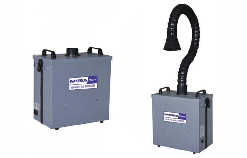 Único extrator das emanações de soldadura do filtro triplicar-se do absorvente do fumo da solda do tubo