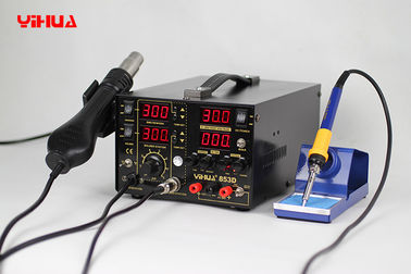 Controle de temperatura 3 de Digitas em 1 estação de solda com poder de 30V 5A